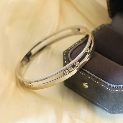 [Camiery]Move Romane Diamond Bangle Bracelet