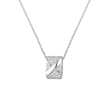 [Camiery]LIENS EVIDENCE DIAMOND PAVED NECKLACE