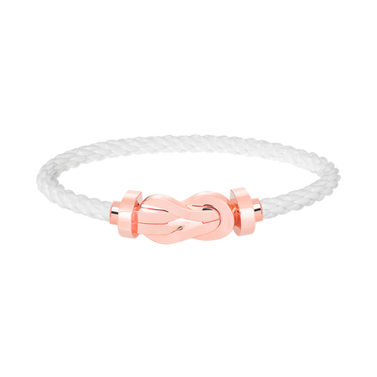 [Camiery]CHANCE LARGE 8 FIGURE BUCKLE NO DIAMOND BRACELET ROSE GOLD
