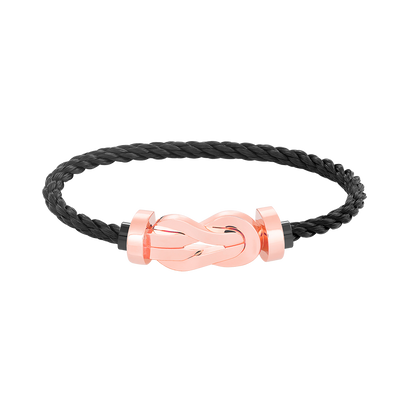 [Camiery]CHANCE LARGE 8 FIGURE BUCKLE NO DIAMOND BRACELET ROSE GOLD