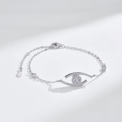 [Camiery]Lucky Eye Pave-Set Diamond Bracelet