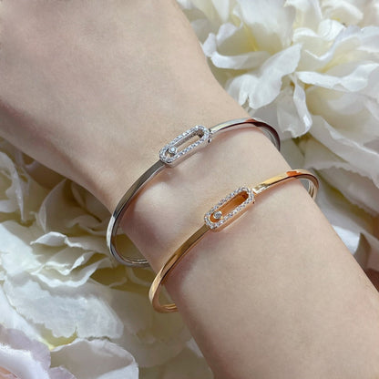 [Camiery]Move Uno pavé flex bangle medium