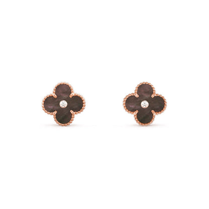 [Camiery]CLOVER  15MM DIAMOND EARRINGS COLLECTION