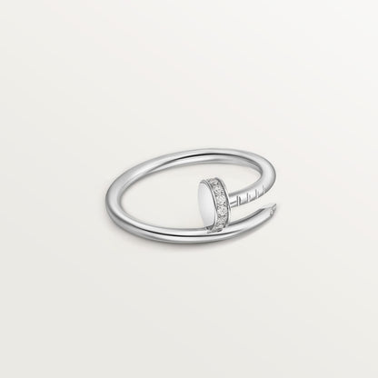 [Camiery] JUSTE 1.8MM HALF DIAMOND RING