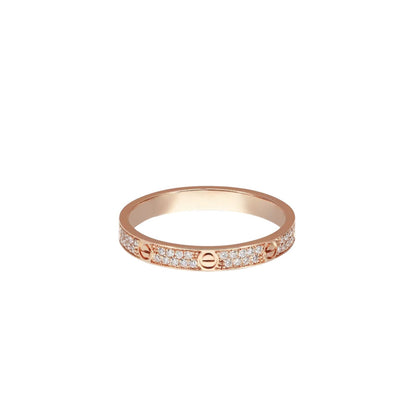 [Camiery] LOVE RING 2.65MM DIAMOND