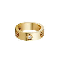 [Camiery] LOVE 5.5MM 3 DIAMOND RING