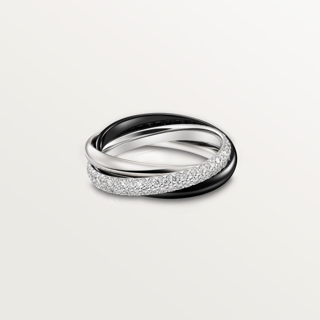 [Camiery] TRINITY 3.2MM RING BLACK CERAMIC