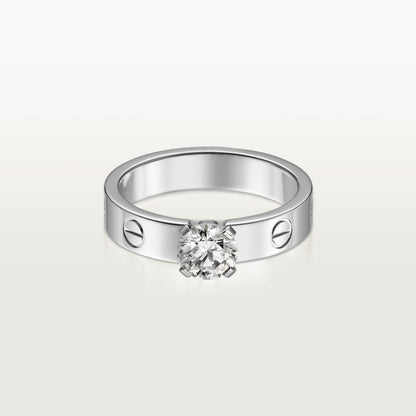 [Camiery] LOVE RING 3.6MM 1 BIG DIAMOND