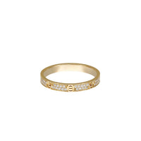 [Camiery] LOVE RING 2.65MM DIAMOND