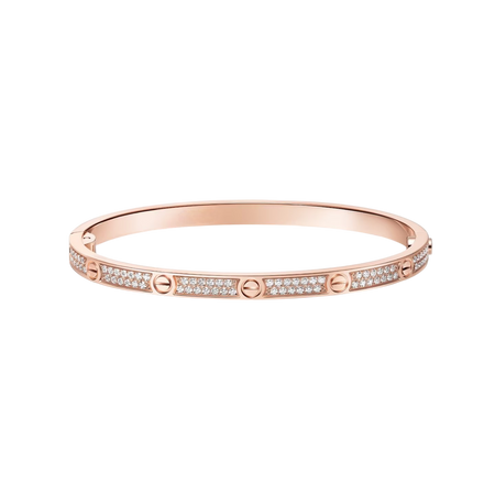 [Camiery] LOVE BRACELET 3.65MM DIAMOND-PAVED
