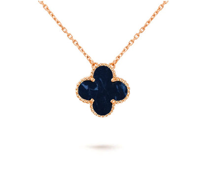 [Camiery]CLOVER 15MM SINGLE FLOWER NECKLACE COLLECTION