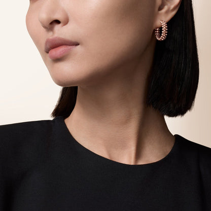 [Camiery] CLASH SMALL HOOP EARRINGS