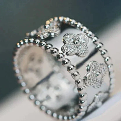 [Camiery]CLOVER KALEIDOSCOPE RING 10MM