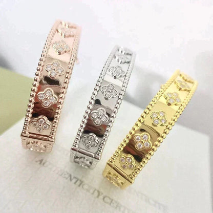 [Camiery]CLOVER BRACELET 8MM DIAMONDS