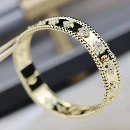 [Camiery]CLOVER BRACELET 8MM DIAMONDS
