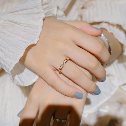 [Camiery] LOVE RING 2.65MM DIAMOND