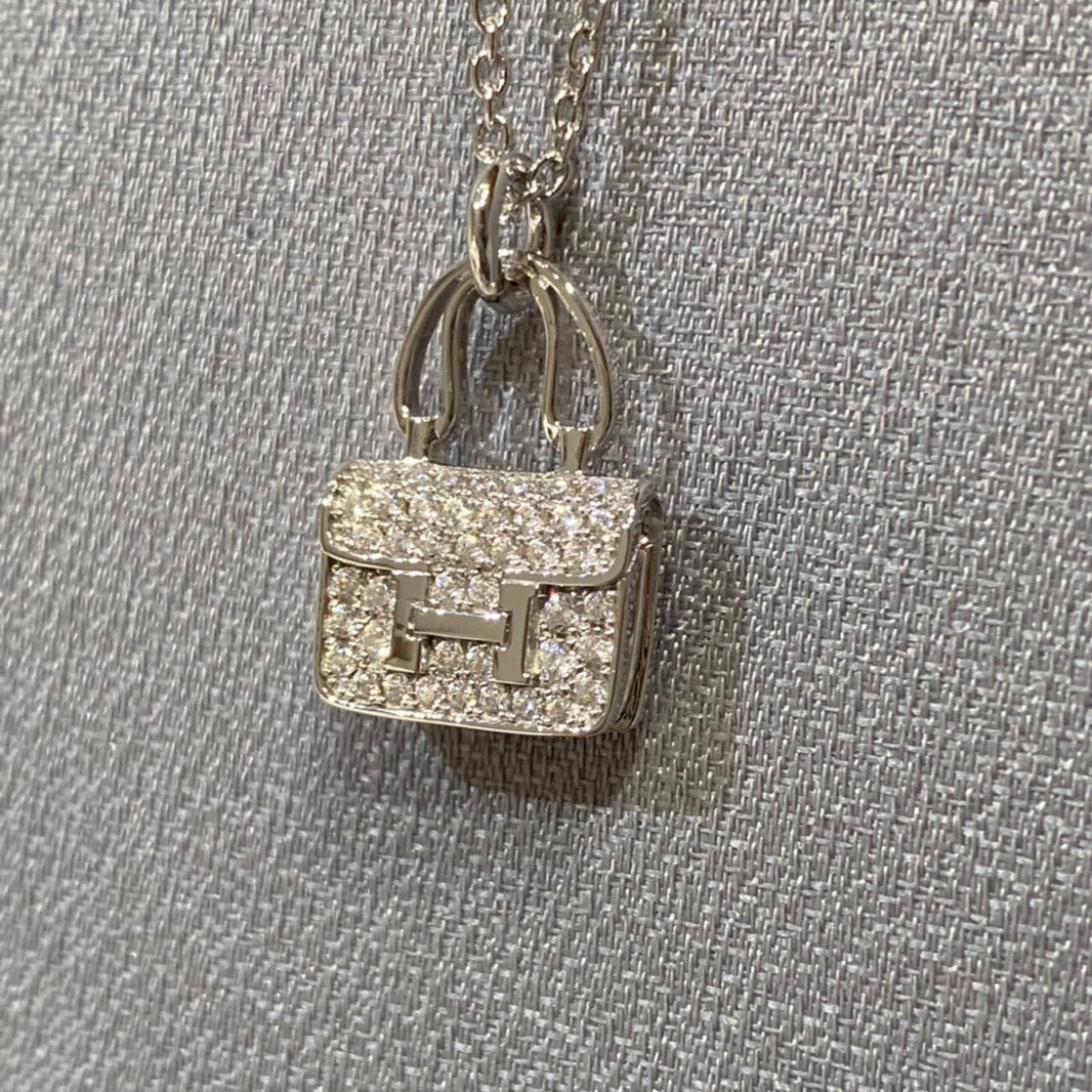 [Camiery]CONSTANCE PEDANT DIAMOND NECKLACE