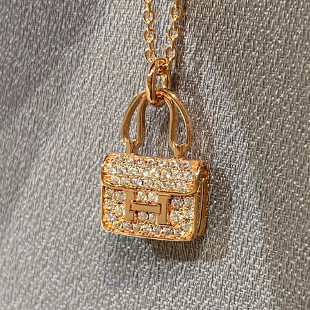 [Camiery]CONSTANCE PEDANT DIAMOND NECKLACE