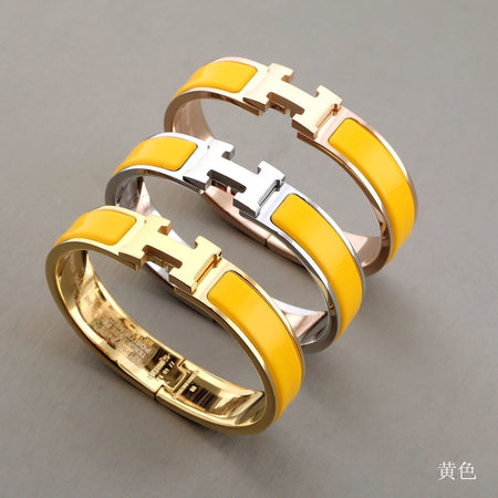 [Camiery]H YELLOW BRACELET