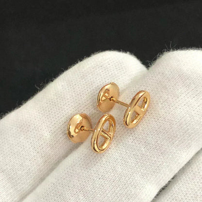 [Camiery]CHAINE SMALL EARRINGS GOLD AND SILVER