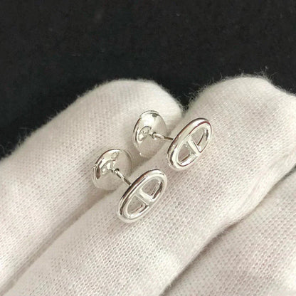 [Camiery]CHAINE SMALL EARRINGS GOLD AND SILVER
