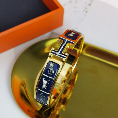 [Camiery]H COUVERTURES DARK BLUE BRACELET