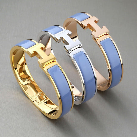 [Camiery]H BRACELET ROMANTIC BLUE 12MM