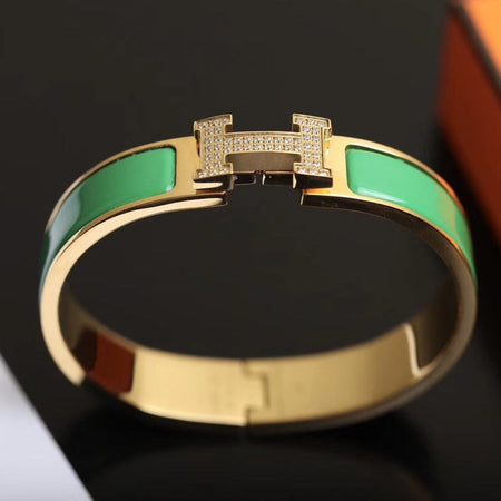 [Camiery]H BRACELET GOLD DIAMOND