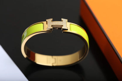 [Camiery]H BRACELET GOLD DIAMOND
