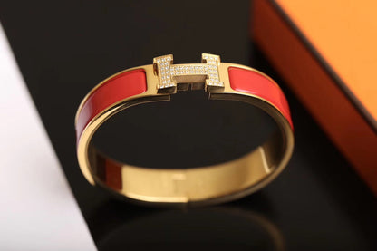 [Camiery]H BRACELET GOLD DIAMOND