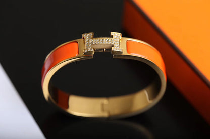 [Camiery]H BRACELET GOLD DIAMOND