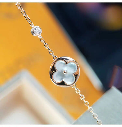 [Camiery]SUN MOP GOLD 1 DIAMOND NECKLACE