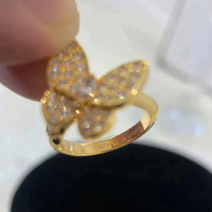 [Camiery]BUTTERFLY DIAMOND RING