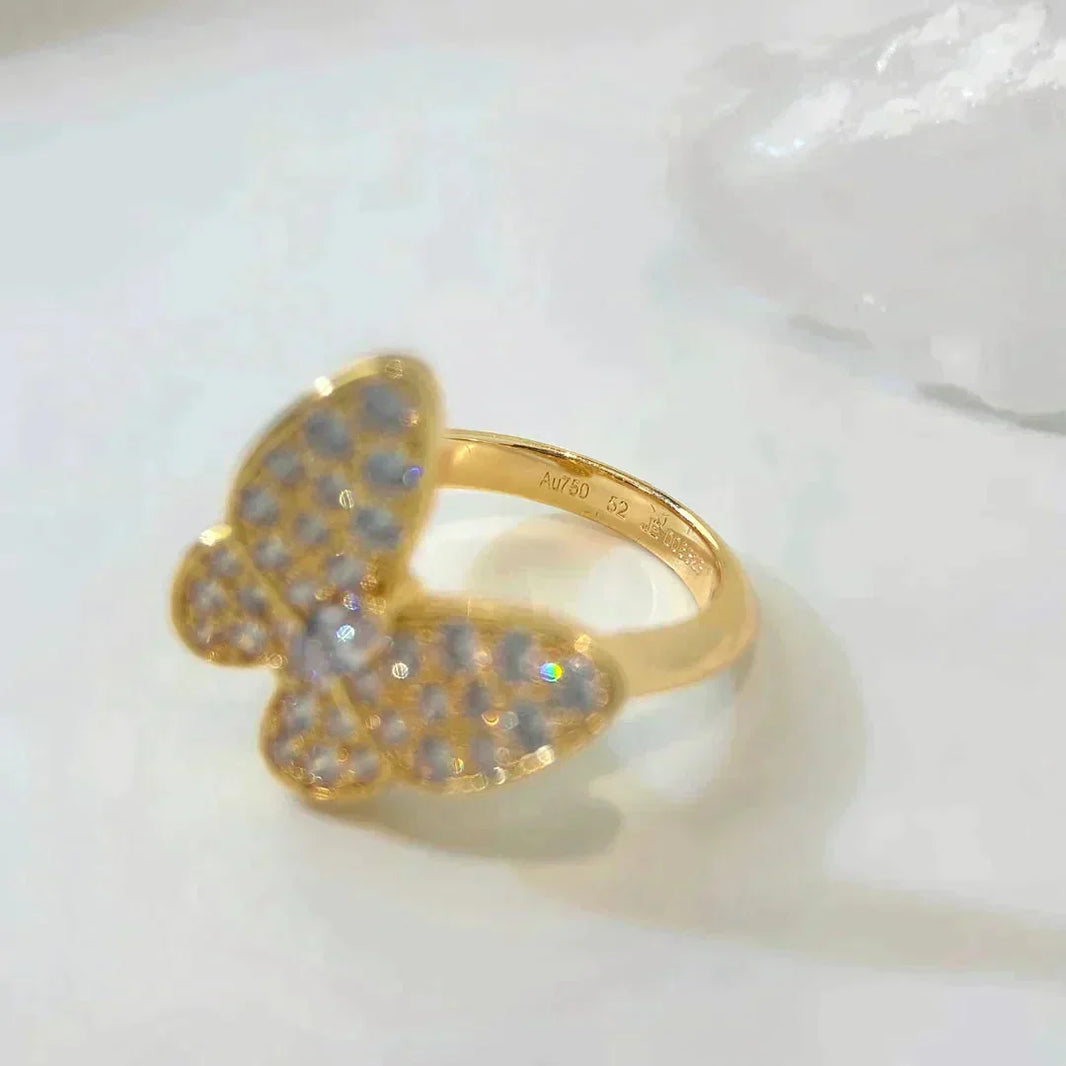 [Camiery]BUTTERFLY DIAMOND RING