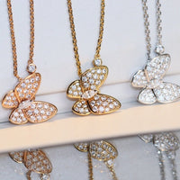[Camiery]BUTTERFLY DIAMOND NECKLACE