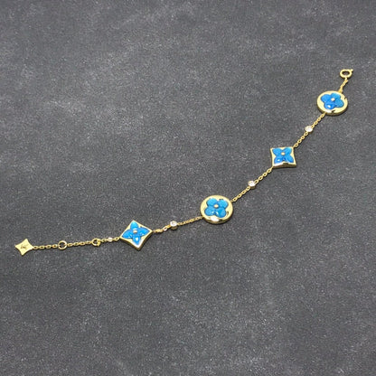 [Camiery]STAR AND SUN TURQUOISE 4 MOTIFS 3 DIAMONDS
