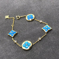 [Camiery]STAR AND SUN TURQUOISE 4 MOTIFS 3 DIAMONDS