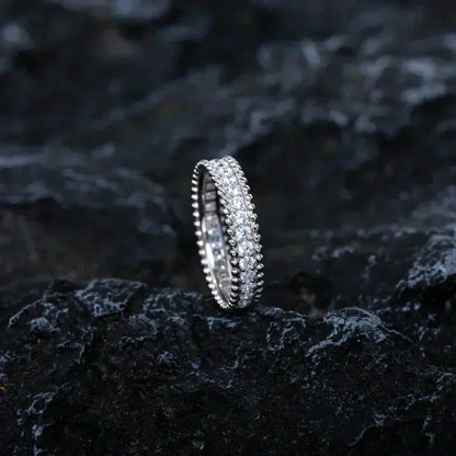 [Camiery]PERLEE DIAMOND SILVER RING