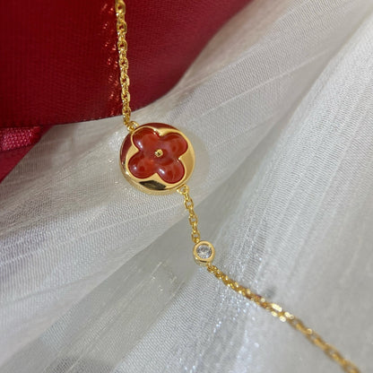 [Camiery]SUN PEDANT CARNELIAN BRACELET