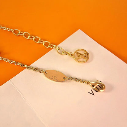 [Camiery]LOGO STAR MOTIF GOLD BRACELET