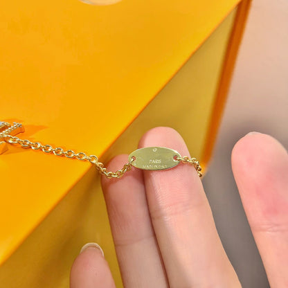 [Camiery]LOGO STAR MOTIF GOLD BRACELET
