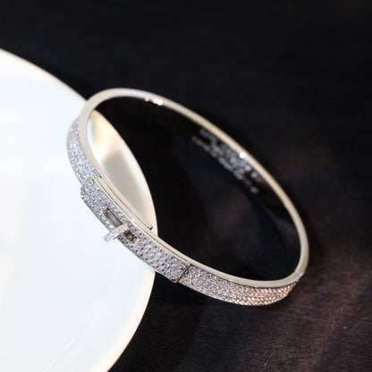 [Camiery]KELLY BRACELET DIAMOND PAVED