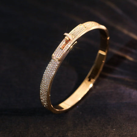 [Camiery]KELLY BRACELET DIAMOND PAVED