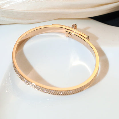 [Camiery]KELLY BRACELET DIAMOND PAVED