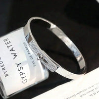 [Camiery]KELLY SILVER DIAMOND BRACELET