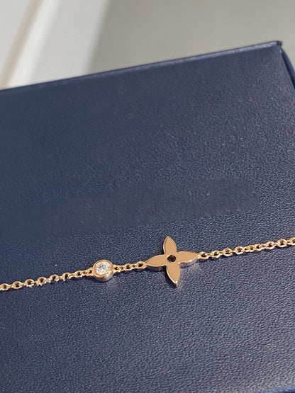 [Camiery]STAR DIAMOND PINK GOLD BRACELET