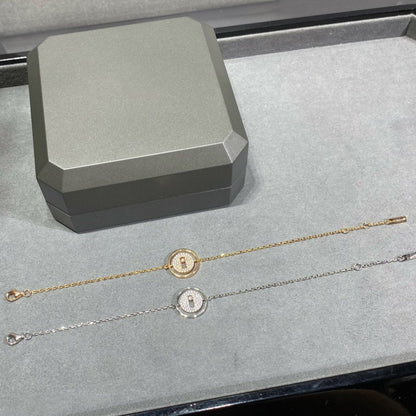 [Camiery]LUCKY MOVE DIAMOND PAVED BRACELET