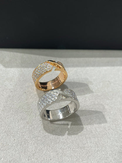 [Camiery]LIENS EVIDENCE  DIAMOND PAVED RING