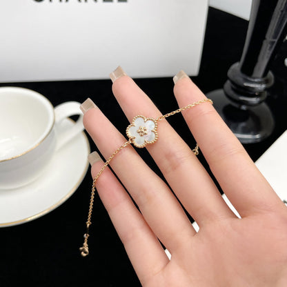 [Camiery]LUCKY SPRING ROSE GOLD MOP BRACELET