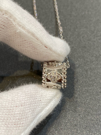 [Camiery]PERLEE PEDANT SIVLER DIAMOND NECKLACE
